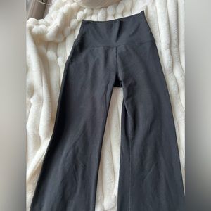 Aerie offline flare leggings size xs short black